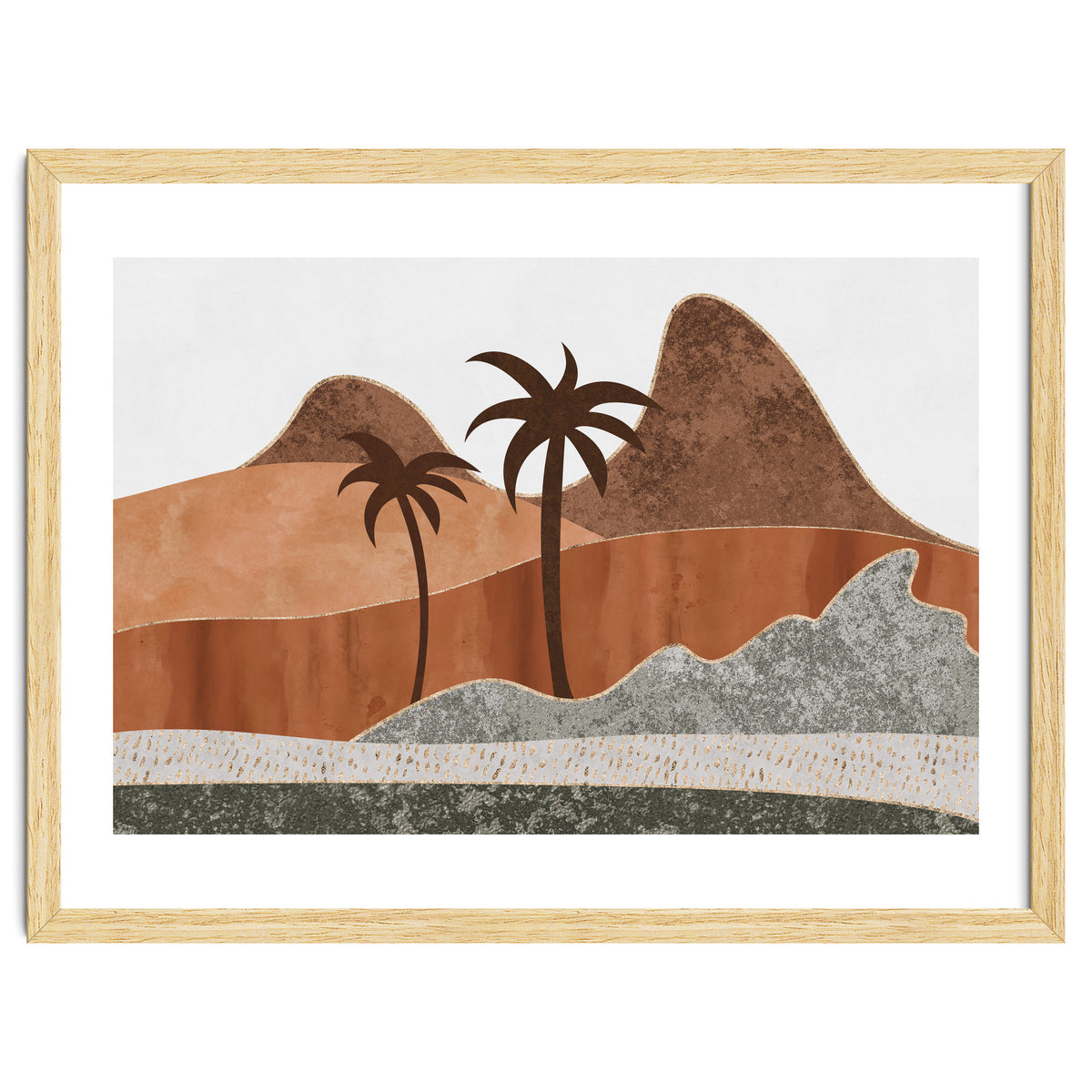 Abstract Landscape Desert Dream