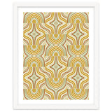 Ochre Retro Marbled Tiles thumbnail