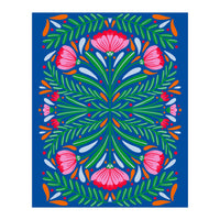 Bold Symmetrical Flowers (Print Only)