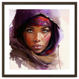 Watercolor Tuareg Woman #6 thumbnail