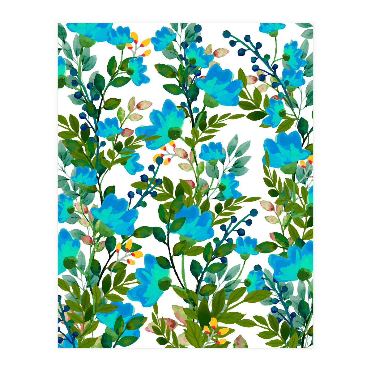 Blue #society6 #decor #buyart (Print Only)