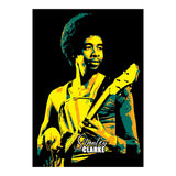 Stanley Clarke American Musician Bassist Legend (Print Only) thumbnail