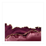 Burgundy & Gold Agate Texture 30  (Print Only) thumbnail