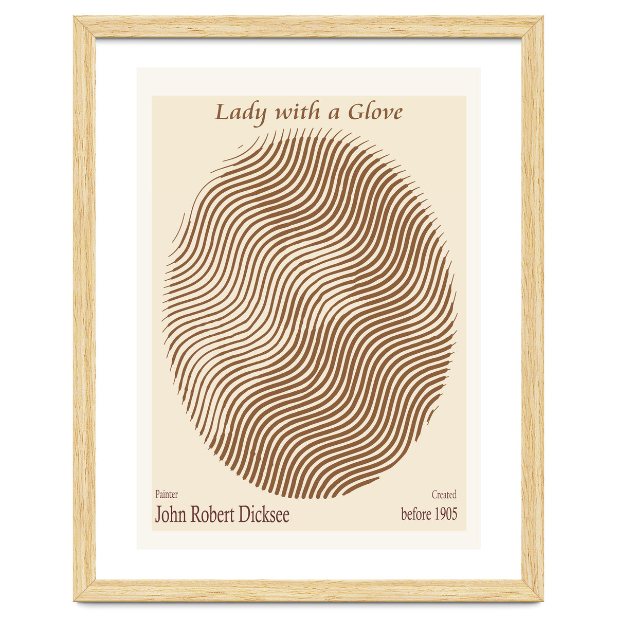 Lady With A Glove – John Robert Dicksee (before 1905)