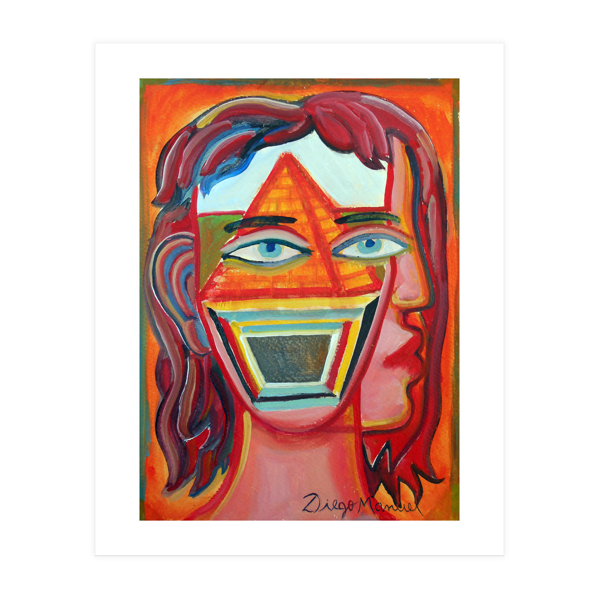 Cabeza De Mujer 11 (Print Only)