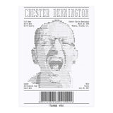 Receipt Art Chester Bennington (Print Only) thumbnail