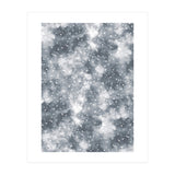 Abstract Winter Foggy Snow Gray White (Print Only) thumbnail