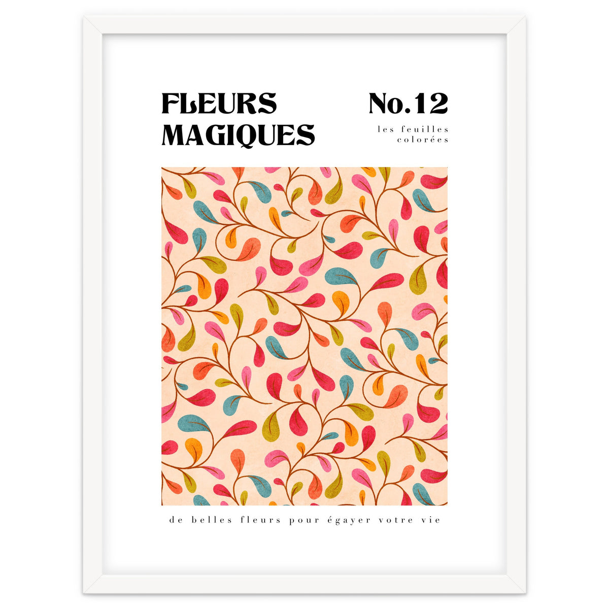 Magical Flowers No.12 Coloured Leaves