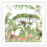 Watercolor Animals Savannah Landscape thumbnail