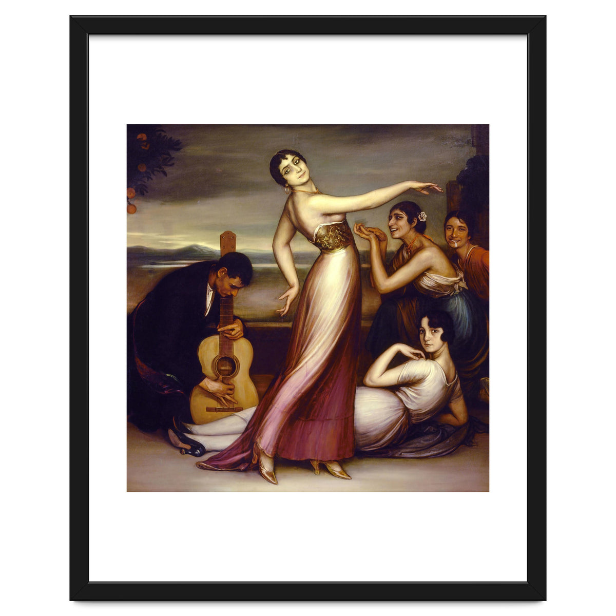 An Allegory of Happiness - 1917 - oil on canvas - 161x157 cm.