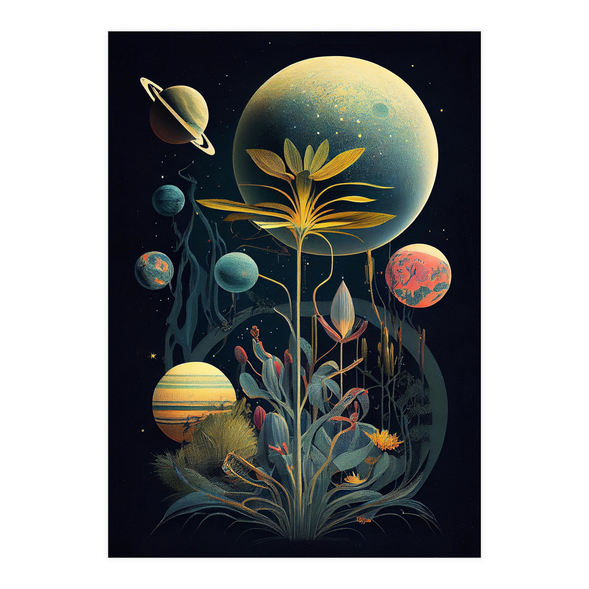 Faraway Botanic Space (Print Only)