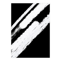 Abstract Brown and Black Lines (Print Only)