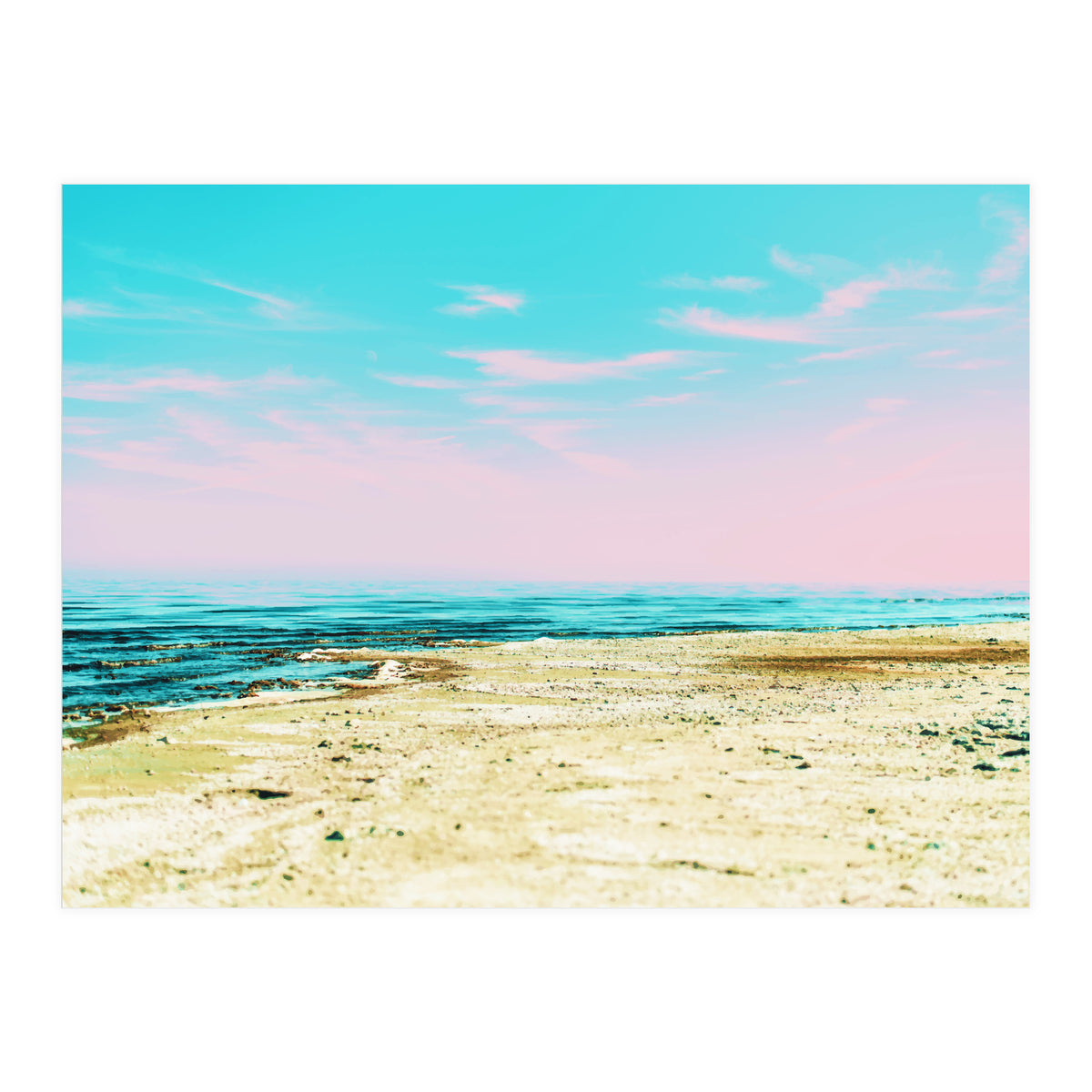 The Beach #society6 #decor #buyart (Print Only)