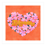 Bloom Floral Heart (Print Only) thumbnail