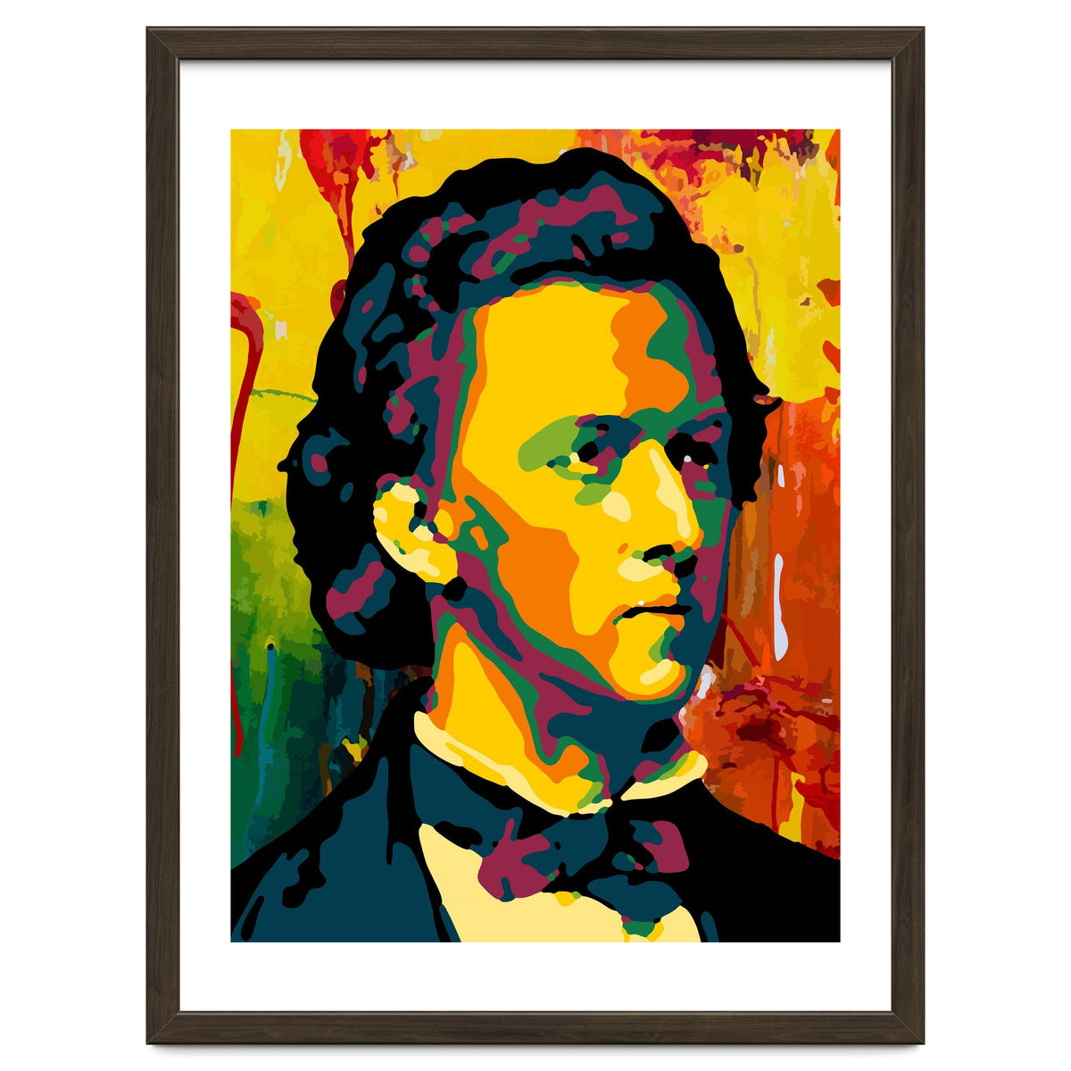 Frederic Chopin Abstract Art