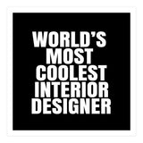 world's most coolest interior designer (Print Only) thumbnail