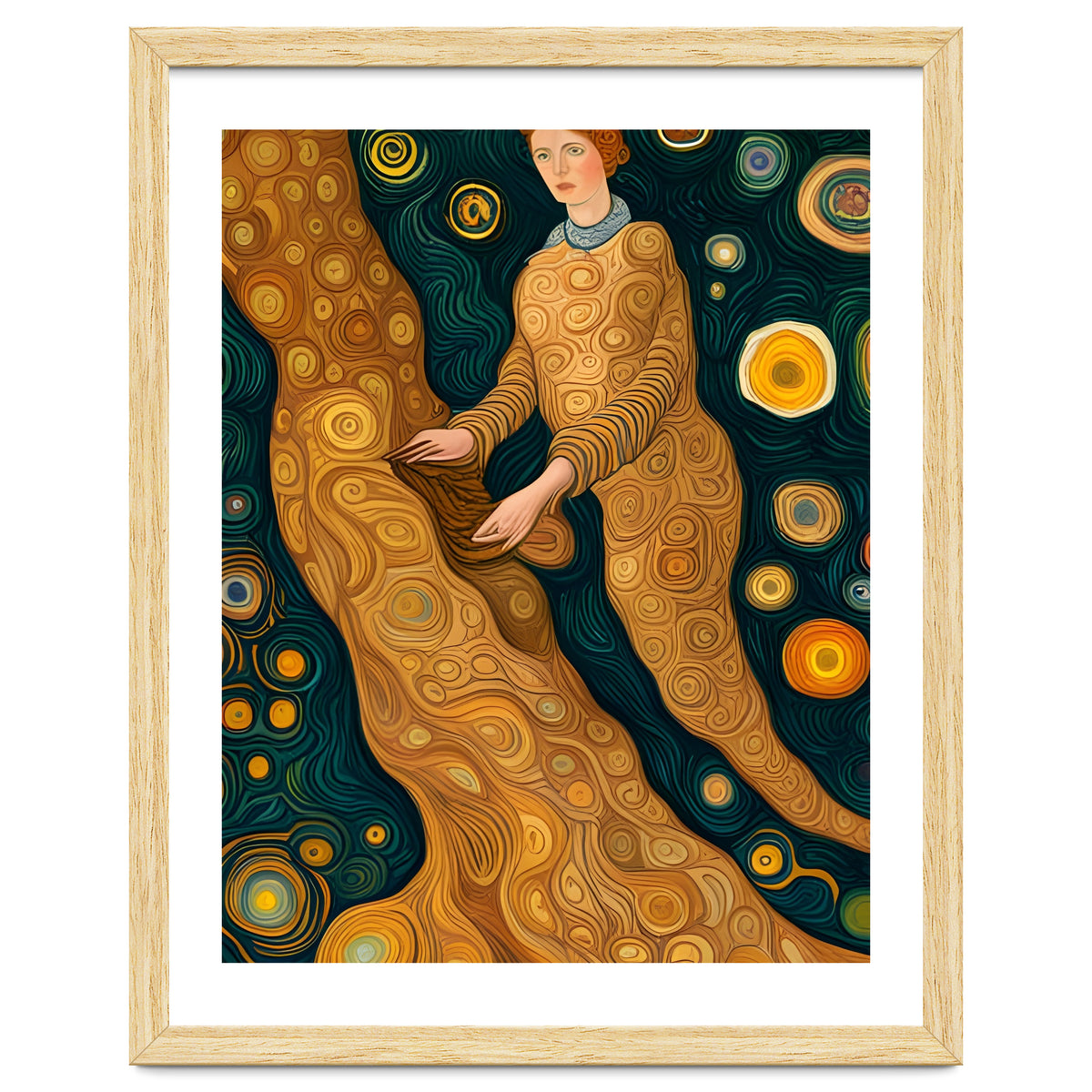 Artificial Masterworks - Klimt van Gogh
