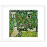 Forsthaus in Weissenbach am Attersee - Forestry house   in Weissenbach on Attersee-Lake,1912. thumbnail