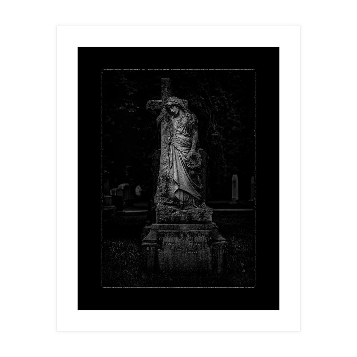 Tombstone Shadow No 34 with Border (Print Only)
