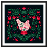 Blooming Chicken Green And Red thumbnail