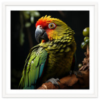 Vibrant Macaw Parrot