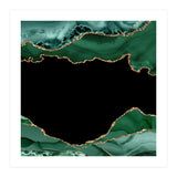Emerald & Gold Agate Texture 03 (Print Only) thumbnail
