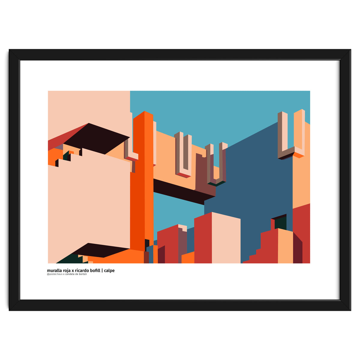 la Muralla Roja by Ricardo Bofill - Calpe