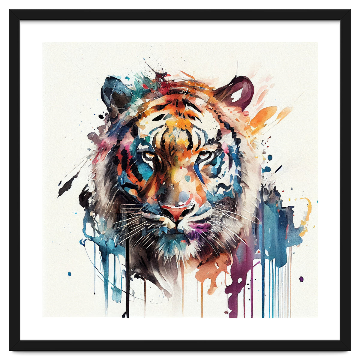 Watercolor Tiger