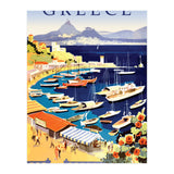 Greece, Fishing Boats on a Harbor (Print Only) thumbnail