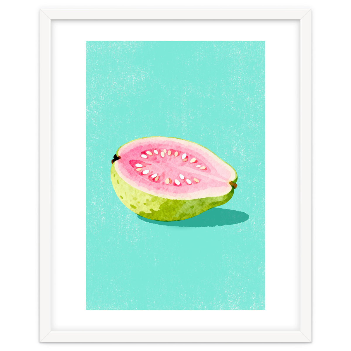Guava Fruit Illustration