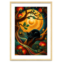 Black Cat Retro Contemporer