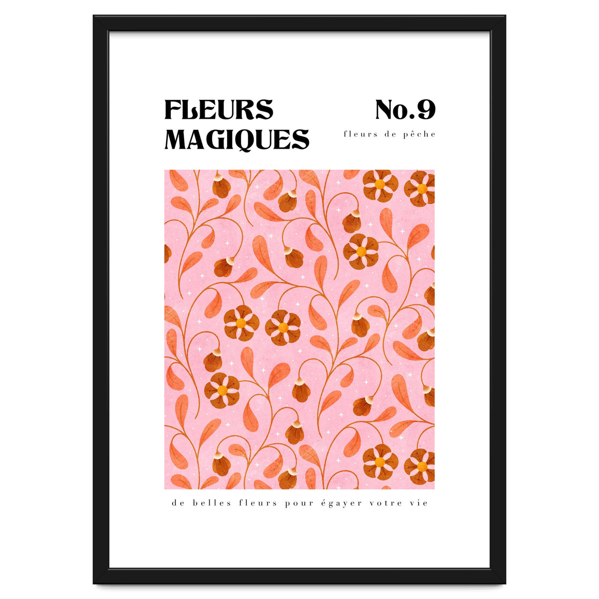 Magical Flowers No.9 Peachy Florals