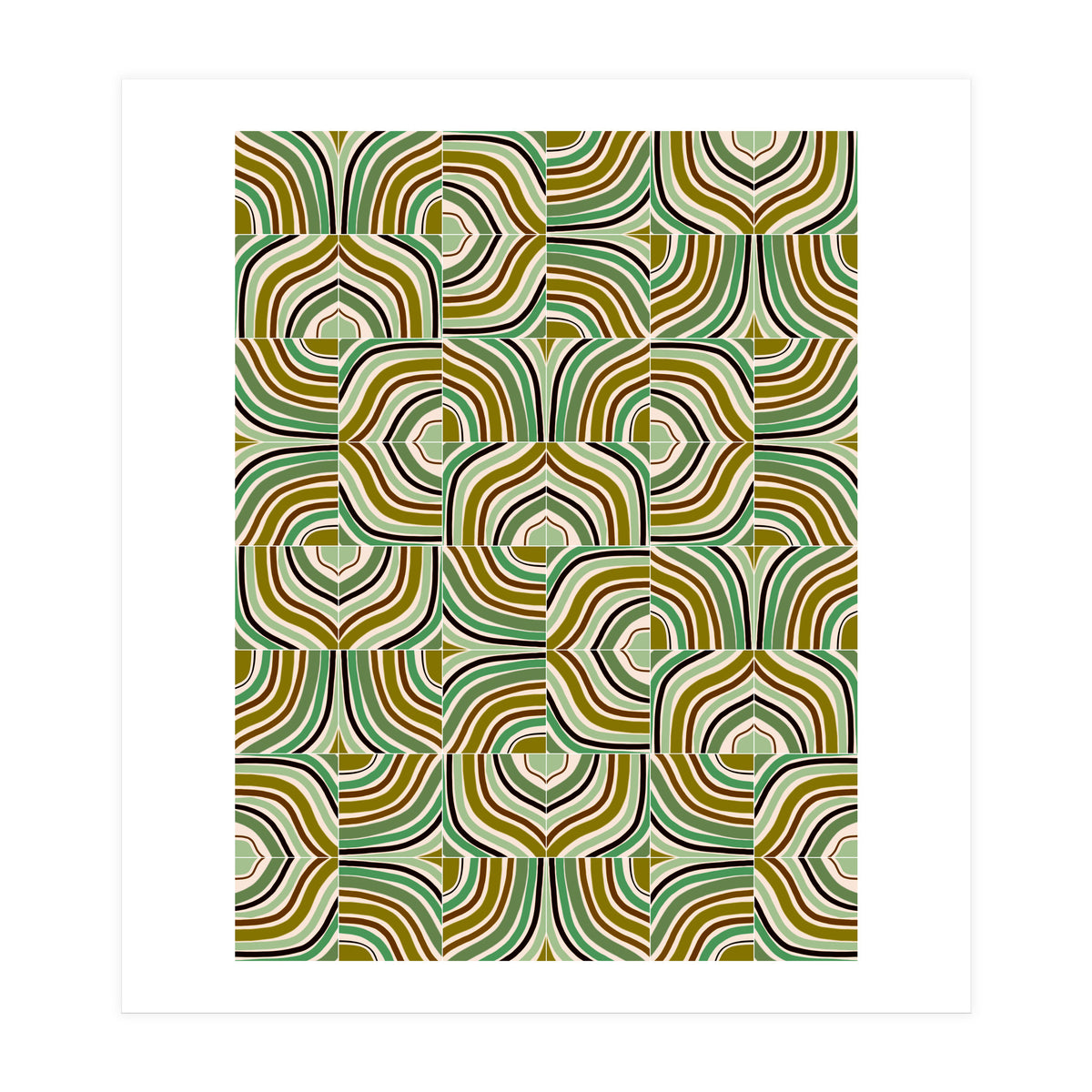 Jade Rainbow Mixed Tiles (Print Only)