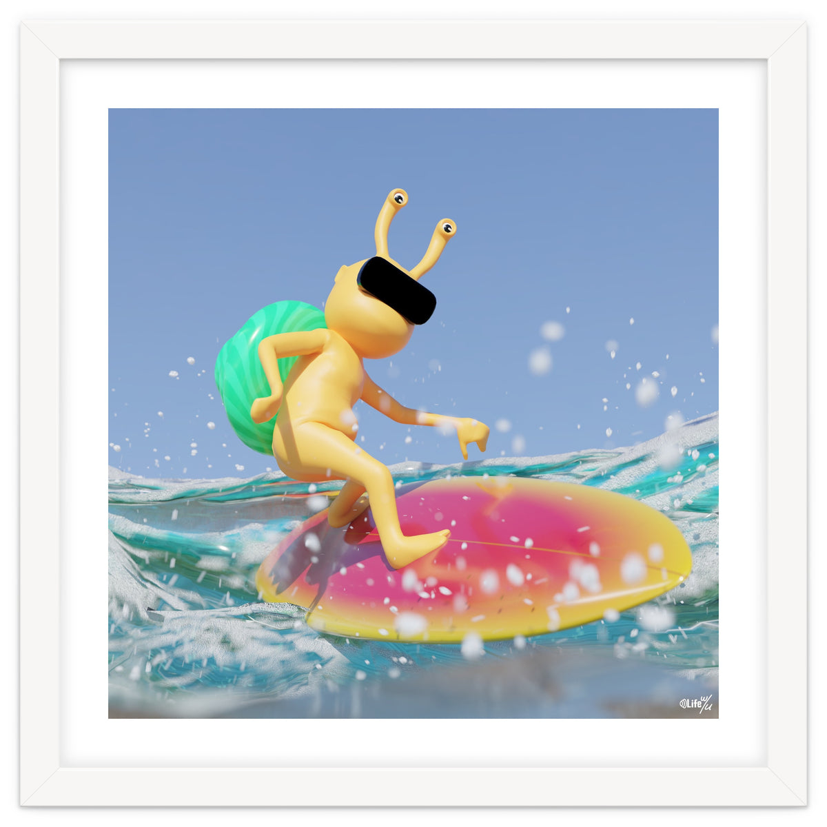 Surfing - angle #2 (Lwuba 043 Salt Proof Surfing 02)