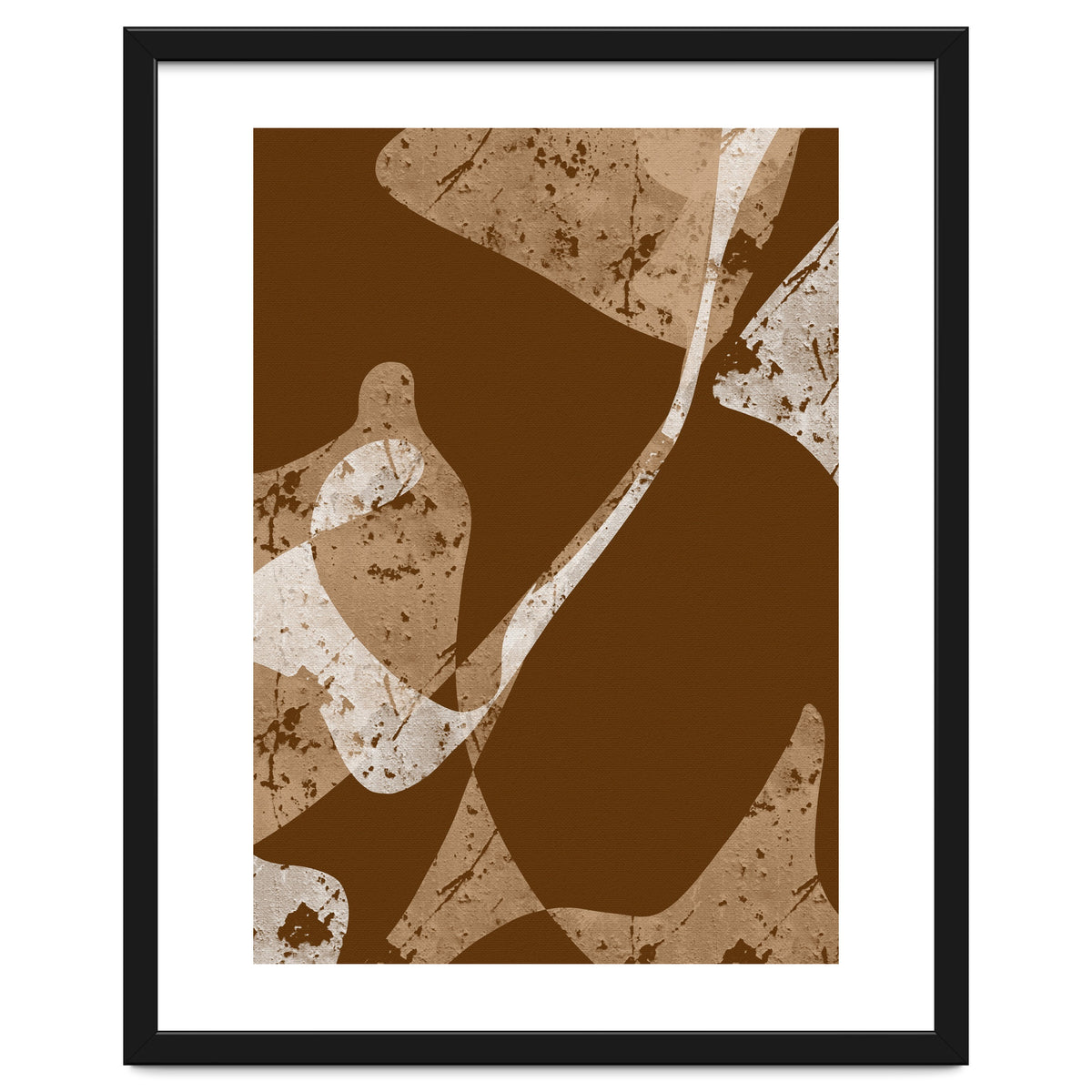 Brown Abstract Minimalist