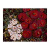 Vintage oil painted moody romantic Roses (Print Only) thumbnail