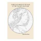 Stained Glass Window (ascii Art) (Print Only) thumbnail