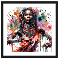 Beaded Majesty Dancer Portrait