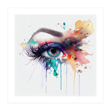 Watercolor Woman Eye #2 (Print Only) thumbnail