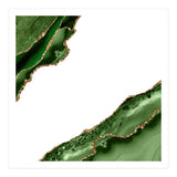 Green & Gold Agate Texture 19  (Print Only) thumbnail