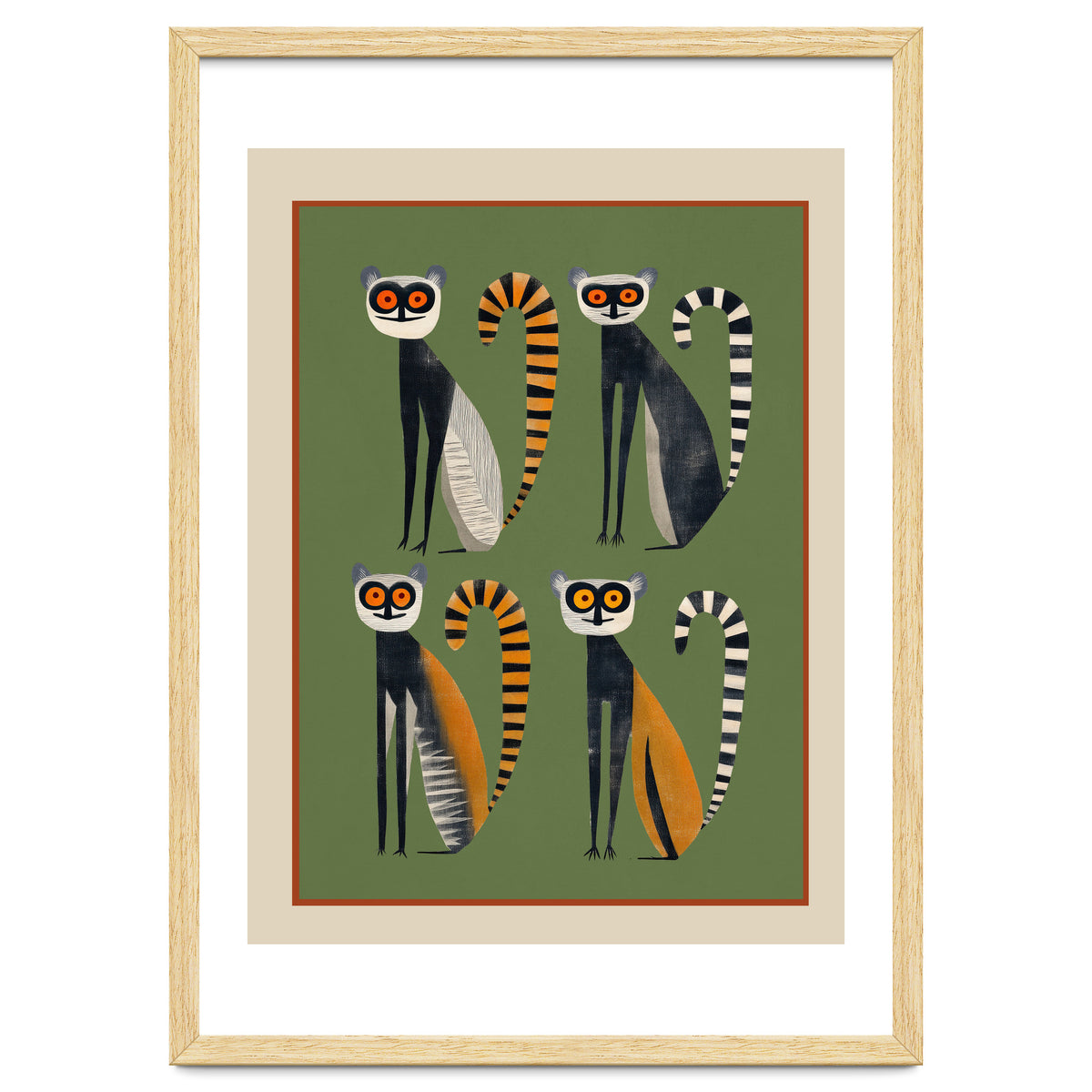 Striped Lemurs