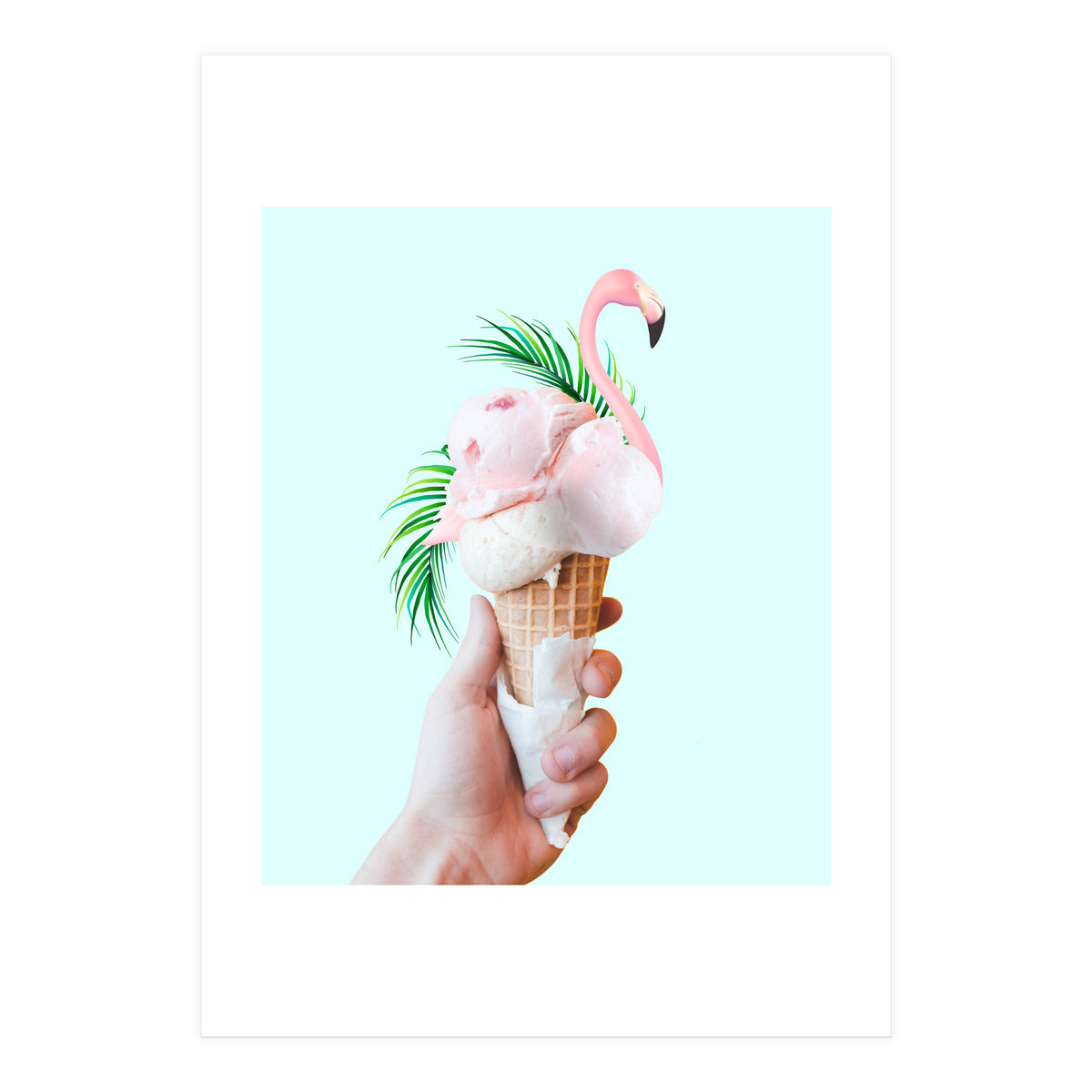 Tropical Ice Cream #society6 #decor #buyart (Print Only)