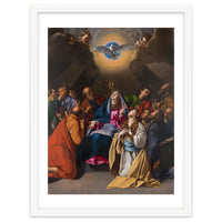 Fray Juan Bautista Maíno / 'Pentecost', 1615-1620, Spanish School, Oil on canvas, 324 cm x 246 cm.