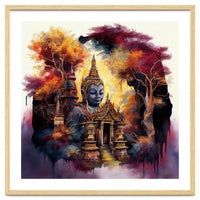 Autumn Forest Buddha Temple