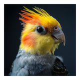Cockatiel Parrot Bird Head (Print Only) thumbnail