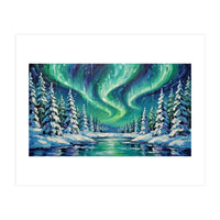 Ethereal Aurora Borealis (Print Only)