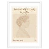Portrait Of A Lady In Profile (1914) – Joseph Edward Southall (english, 1861 – 1944) thumbnail