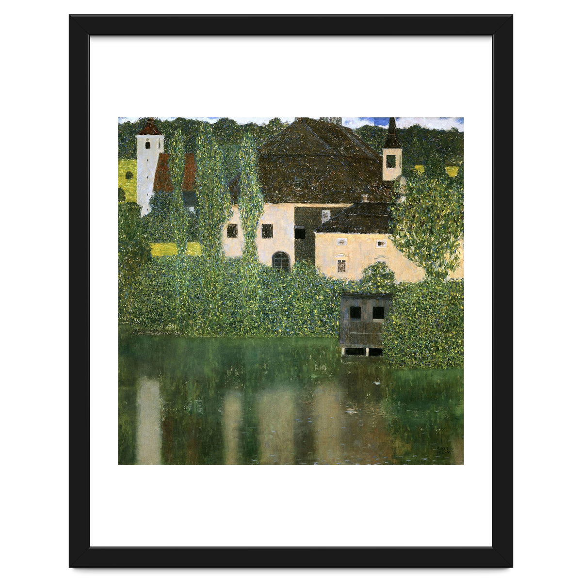 'Water Castle', 1908, Oil on canvas, 102,5 x 102 cm.