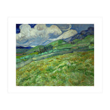 VINCENT VAN GOGH: Landscape from Saint-Rémy. Date/Period: 1889. Painting. Oil on canvas. (Print Only) thumbnail