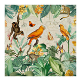 Vintage African Tropical Jungle Fun Animals (Print Only) thumbnail